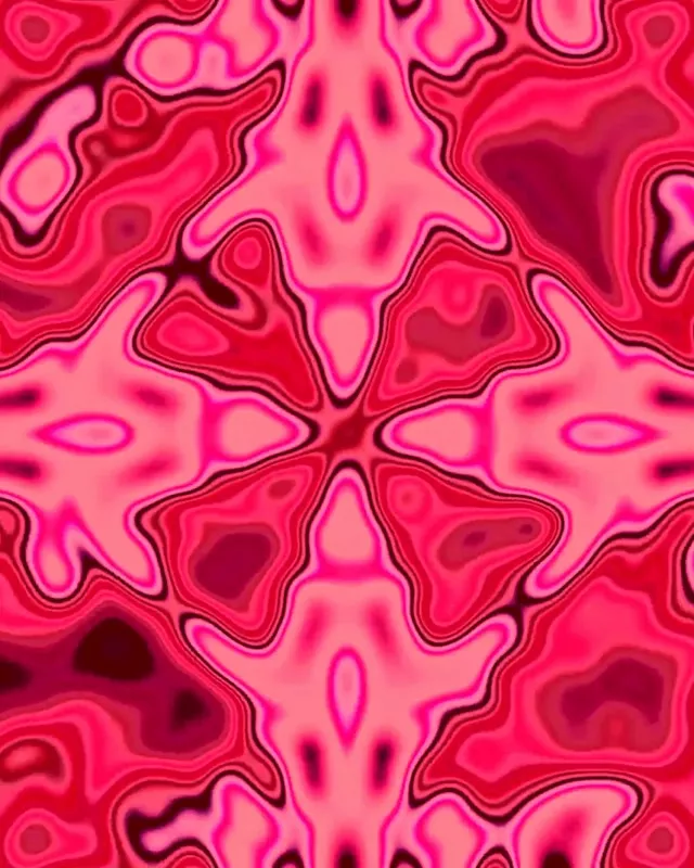 Neon Tunel Ružičasti Kaleidoskop VJ Loop 4:5 Instagram 60fps Screensaver