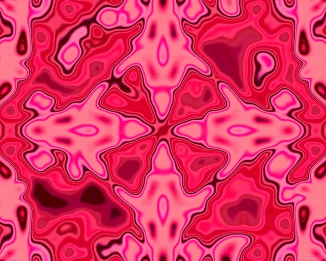 Tunel Neon Roz Caleidoscop VJLoops 5:4 Industrial 60fps Screensaver