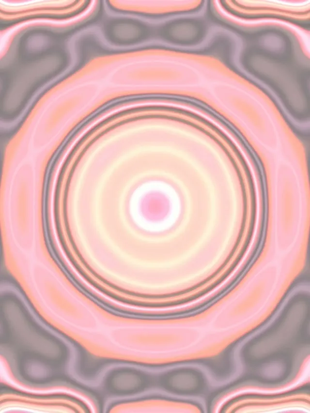 Tunel Neon Ondulații Roz Vortex Screensaver 3:4 iPad Portrait 60fps VjLoops