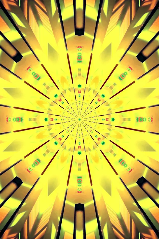 Неоновий тунель калейдоскоп спалах VJ Loop 2:3 Photo Portrait 60fps заставка