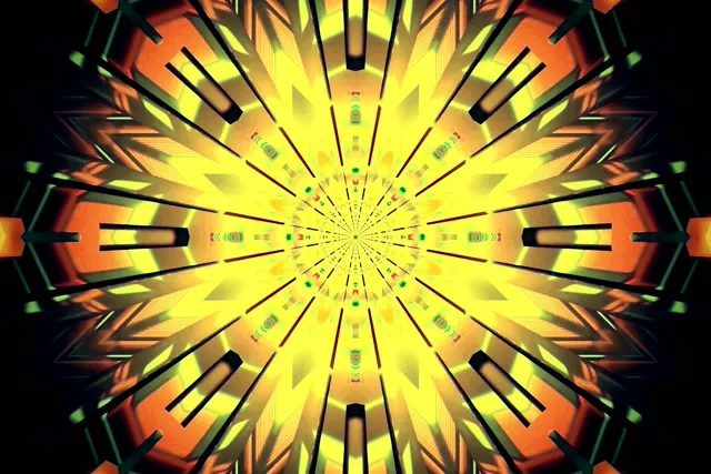 네온 터널 만화경 버스트 VJLoops 3:2 서피스 60fps 스크린세이버