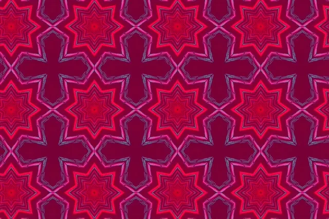Twnnel Neon Seren Kaleidosgop 3:2 surface 60fps Sgrin Arbedwr VJ Loop