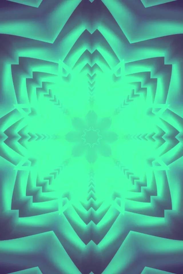 Pulsating Star Neon Tunnel | 2:3 Portrait | 60fps VJ Loop Screensaver