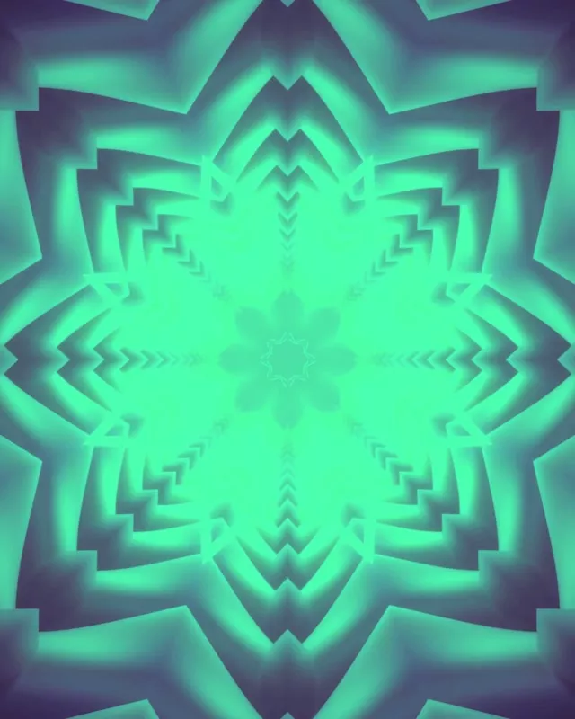 Pulsating Star Neon Tunnel 4:5 Instagram 60fps VJ Loop Screensaver