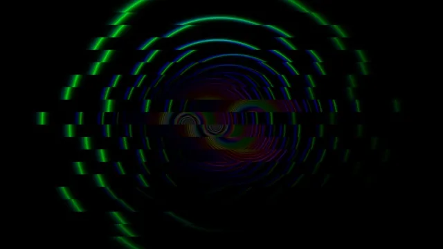 Neon Tunnel Portal - 4K Sci-Fi Visual Effect