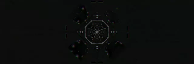 Neon Tunnel Pulsating Geometric Vortex 3:1 Ultrawide 60fps Screensaver Loop
