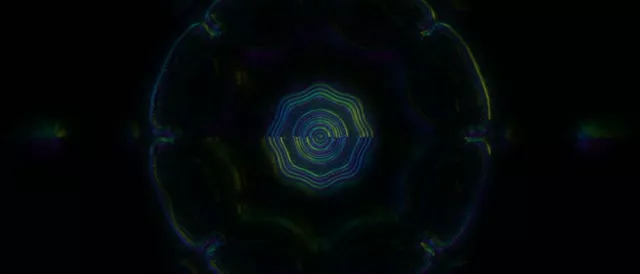 Neon Tunnel Pulsating Hexagon VJ Loop 21:9 Ultrawide 60fps Screensaver