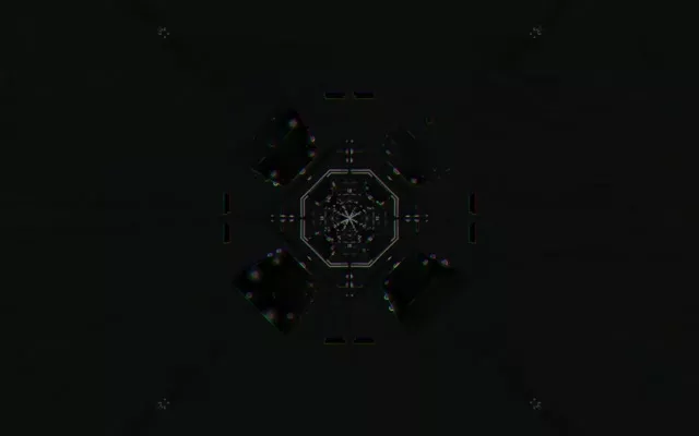 Neon Tunnel Pulsating Octagon Vortex 16:10 Macbook 60fps Screensaver