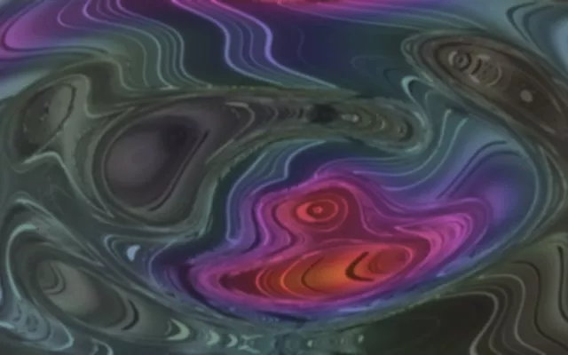 Neon Tunnel Pulsating Orb Vortex 60fps Screensaver 16:10 Macbook Vj Loop