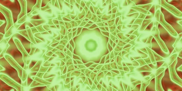 Neon Tunnel Pulsating Organic Vortex | 2:1 Univisium 60fps VJLoops Screensaver