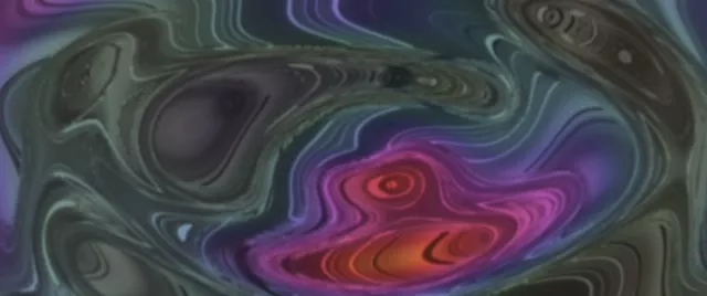 Neon Tunnel Pulsating Vortex VJ Loop 2.39:1 Cinemascope 60fps Screensaver