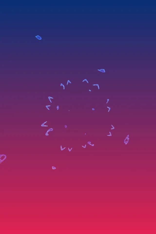 Neon Tunel More Urdin Mandala Vortize 2:3 Argazki Bertikala 60fps Pantaila-babeslea VJLoops