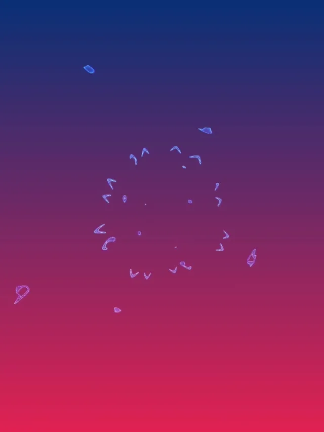 Neon Tunelio Violetinis Mėlynas Kaleidoskopas VJLoops 3:4 iPad Portrait 60fps Ekrano užsklanda