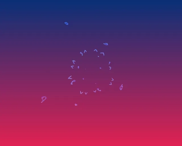 Neon Tunel Kaleidoskop Srdce Výbuch 5:4 Industrial 60fps Spořič VJ Loop