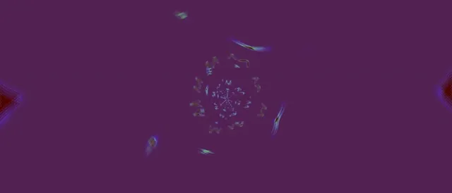 Neon Tunnel Fractal Kaleidoscope Burst 21:9 Ultrawide 60fps Screensaver Vj Loop