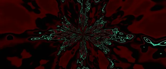 Túnel de Neó Esclat Fractal Bucle VJ 2.39:1 Cinemascope 60fps Protector de Pantalla