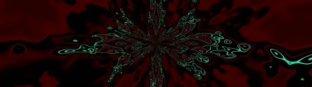 Túnel de Neó Rosa Esclat Fractal Bucle VJ 32:9 Super Ultrawide 60fps Protector de Pantalla