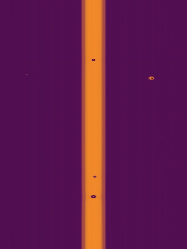 Túnel Neon Roxo Laranja 3:4 iPad Portrait 60fps VJ Loop Screensaver