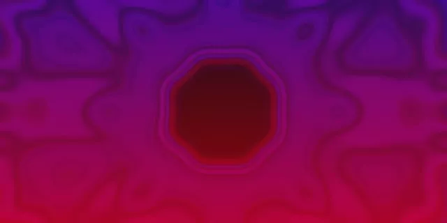 Neon-Tunnel Lila Rot Shield Vortex 2:1 Univisium 60fps Bildschirmschoner VJLoop