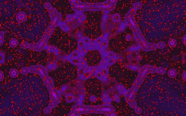 Túnel Neó Porpra Vermell Massa Loop Vj loop 16:10 macbook 60fps Estalviapantalles