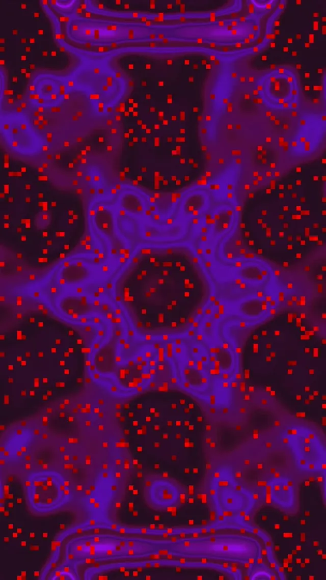 Neon Tunnel Purple Blob Vortex Vj Loop 9:16 Reels 60fps Screensaver