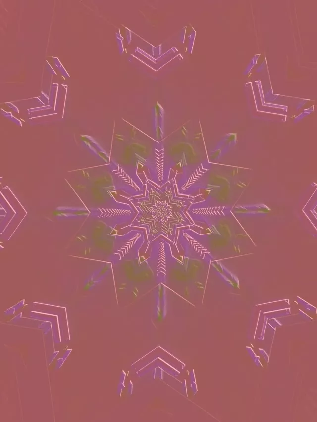 Tunel Neon Mov Fulg de Nea Screensaver 3:4 iPad Portret 60fps VJLoops