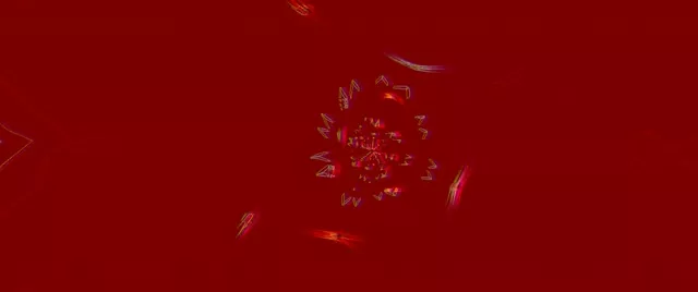 Túnel Neón Fractal Caleidoscopio Explosión VJ Loop 2.39:1 Cinemascope 60fps Salvapantallas