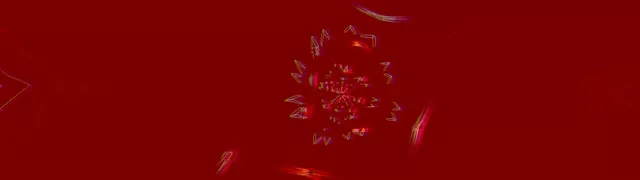 네온 터널 프랙털 만화경 버스트 32:9 슈퍼 울트라와이드 60fps 화면보호기 VJ Loop