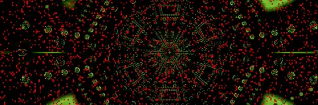Hầm Neon Xoáy Mandala Pixel Đỏ 3:1 Triple Wide 60fps Screensaver Vj Loop