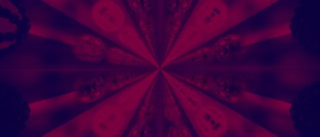 Red Neon Tunnel Vortex 21:9 Ultrawide 60fps Screensaver VJ Loop