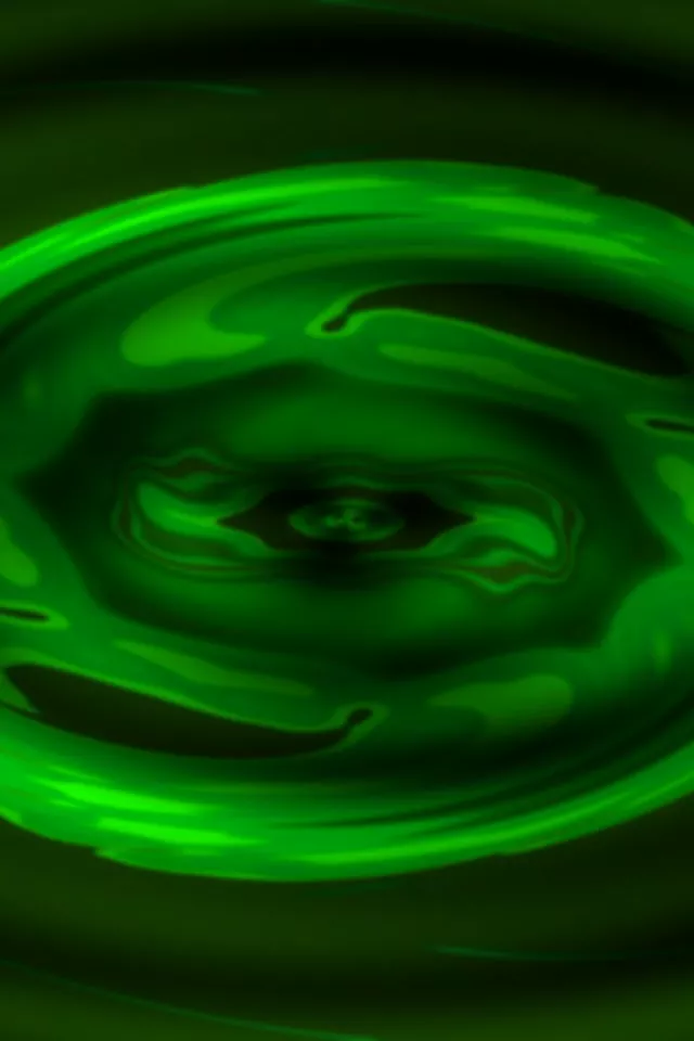 Hypnotic Golden Neon Tunnel Spiral VJ Loop 2:3 Portrait 60fps Screensaver