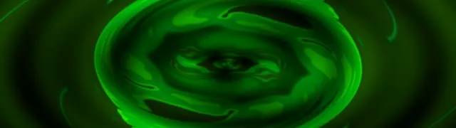 32:9 Ultrawide Neon Tunnel Spiraling Gold Vortex VJ Loop 60fps Screensaver