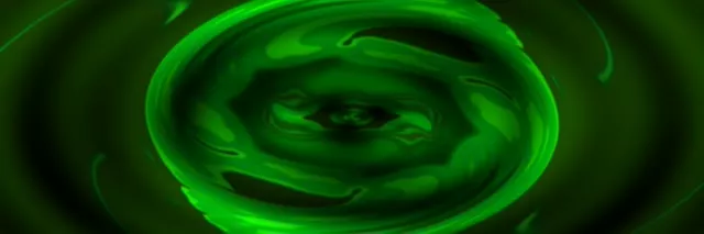 3:1 Triple Wide Neon Tunnel Spiraling Gold Vortex 60fps VJ Loop Screensaver