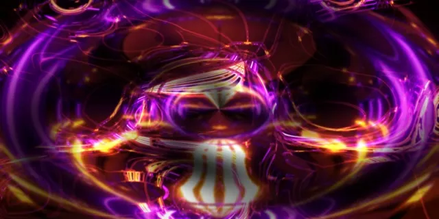 Neon Tunnel Spiraling Vortex VJ Loop 2:1 Univisium 60fps Screensaver