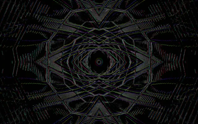 Neon Tunnel Vj Loop 16:10 Macbook 60fps Screensaver Kaleidoscope