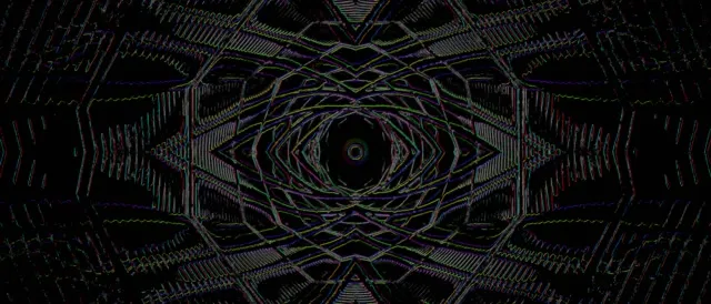Neon Tunnel Vj Loop 21:9 Ultrawide 60fps Screensaver Fractal Eye Vortex
