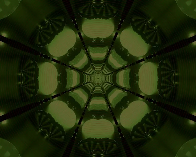 Neon Tunnel Spiraling Vortex | 5:4 Industrial 60fps VJ Loop Screensaver