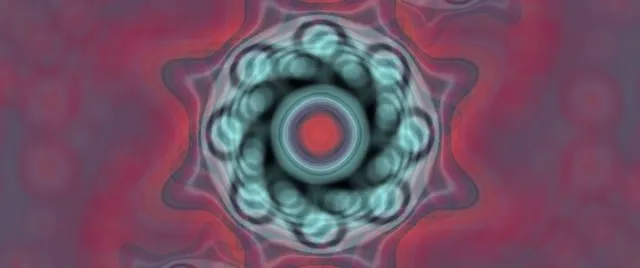 Pulsating Octagon Neon Tunnel VJ Loop 60fps 2.39:1 Cinemascope Screensaver