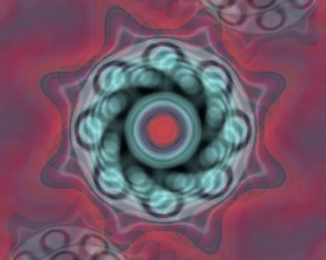 Pulsating Hexagon Neon Tunnel VJ Loop 5:4 Industrial 60fps Screensaver