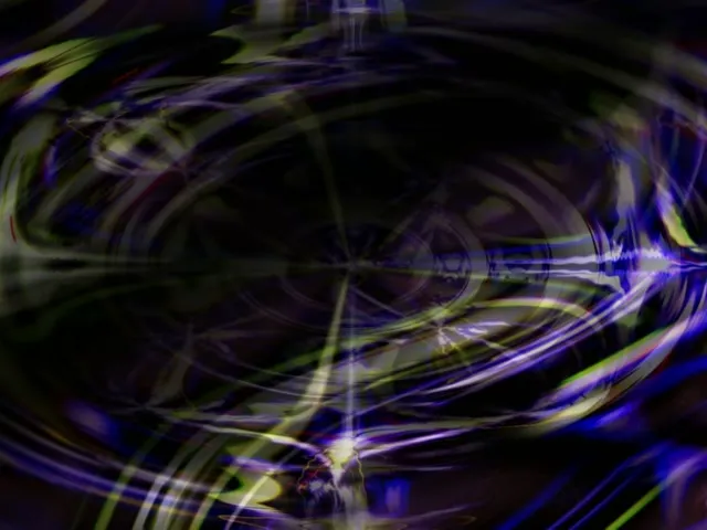 Neon Tunnel Vj Loop 4:3 Classic 60fps Screensaver Spiraling Neon Vortex