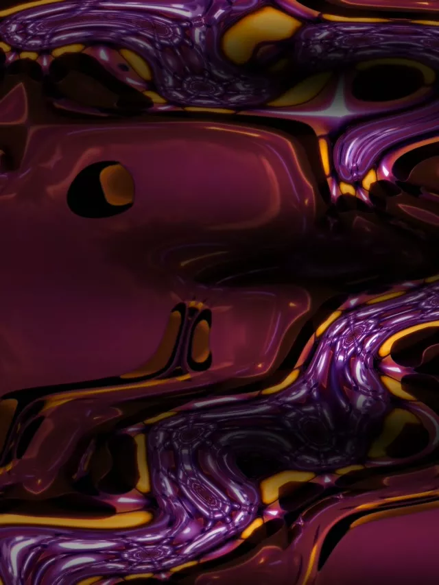 Neon Tunnel VJ Loop 3:4 iPad Portrait 60fps Swirling Magenta Screensaver