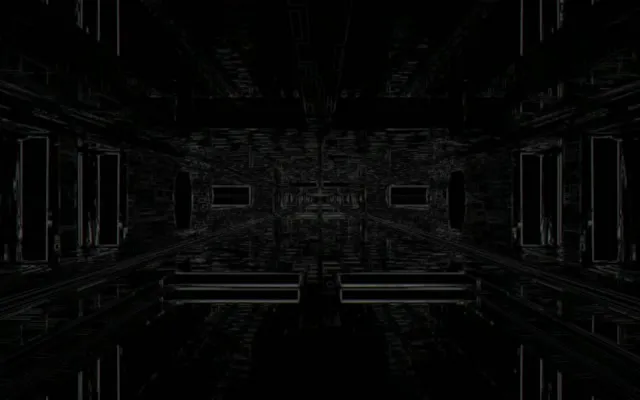 Neon Tunnel Infinite Corridor 16:10 MacBook 60fps VJ Loop Screensaver