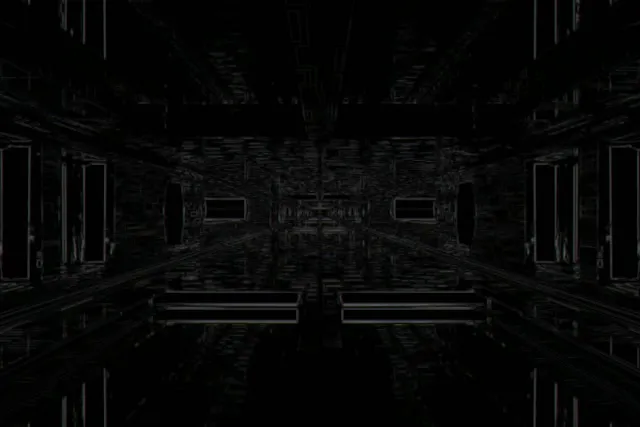 Neon Tunnel Grid Vortex 3:2 Surface 60fps VJ Loop Screensaver