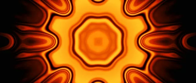 Neon Tunnel Pulsating Mandala VJ Loop 21:9 Ultrawide 60fps Screensaver