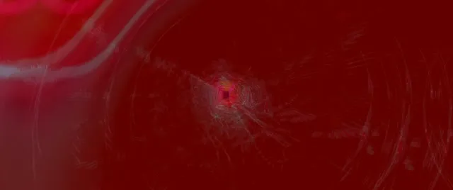 Crimson Neon Tunnel Vortex - 2.39:1 Cinemascope 60fps Screensaver Loop