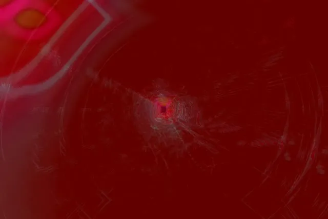 Pulsating Red Neon Tunnel VJ Loop 3:2 Surface 60fps Screensaver
