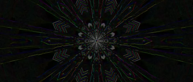 Neon Tunnel Spiraling Diamond Vortex 21:9 Ultrawide 60fps Screensaver VJ Loop