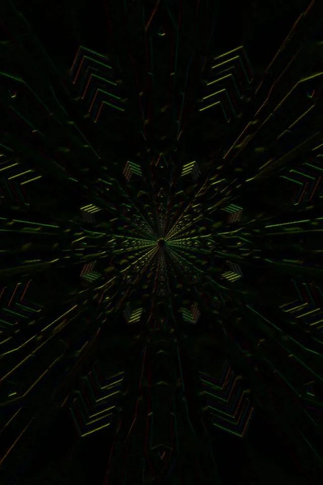 Neon Tunnel Spiraling Diamond Vortex 2:3 Portrait 60fps Screensaver VJ Loop