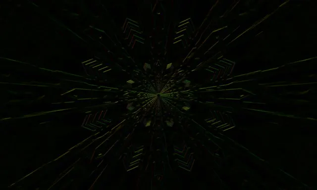 Neon Tunnel Spiraling Diamond Vortex VJ Loop 60fps 5:3 Screensaver