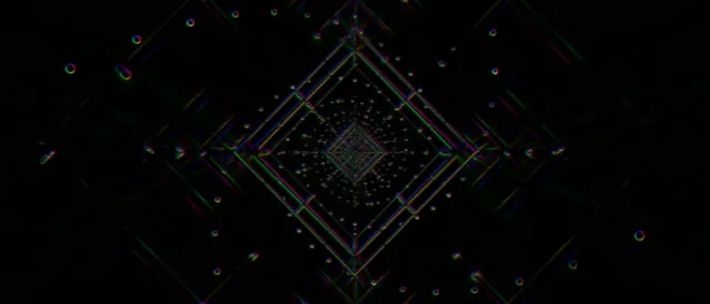 Neon Tunnel VJ Loop 21:9 Ultrawide 60fps Screensaver Geometric Vortex